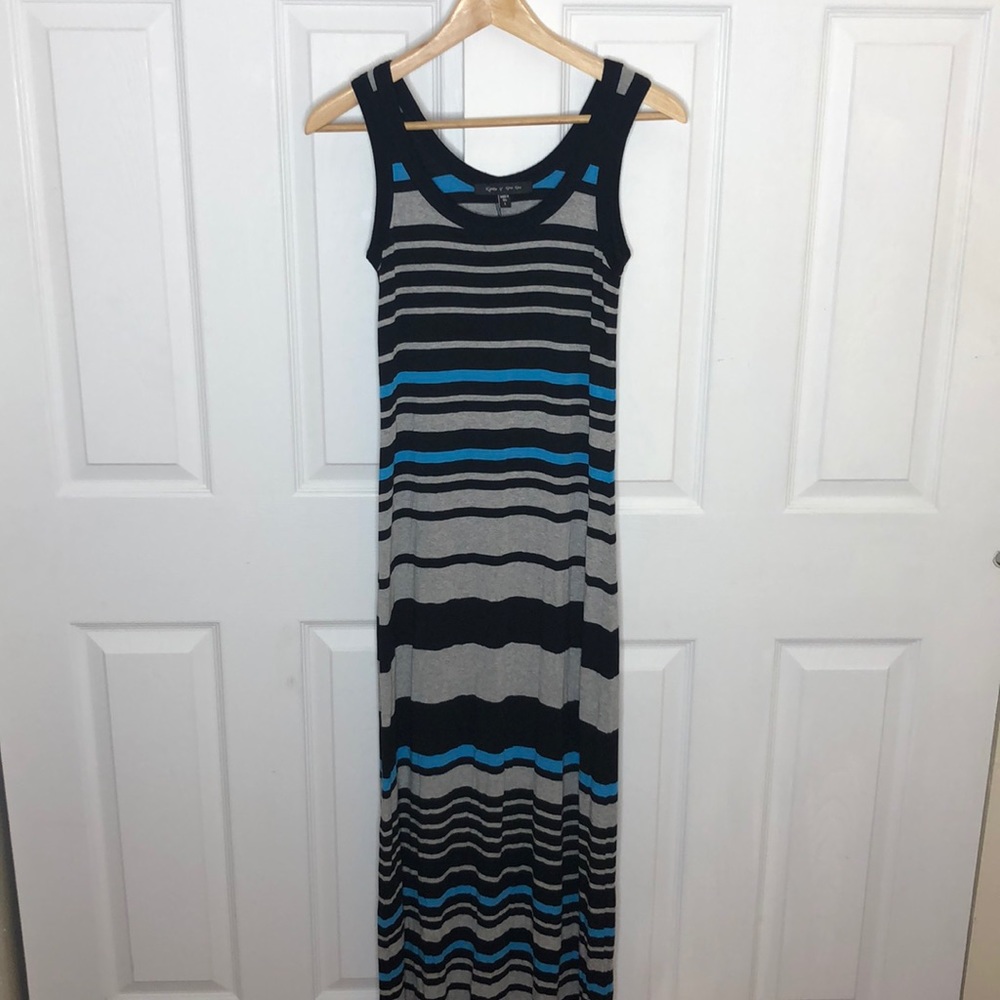 Strip Maxi Dress